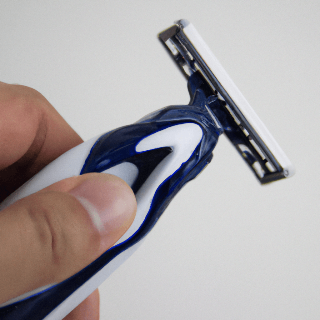 How do you properly disinfect razors to prevent bacterial growth