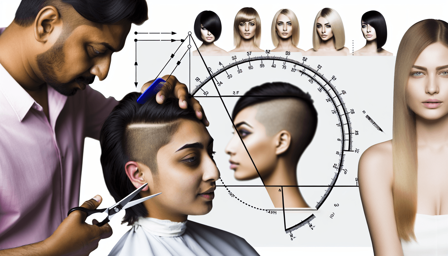The Role of Angles in Perfect Haircuts