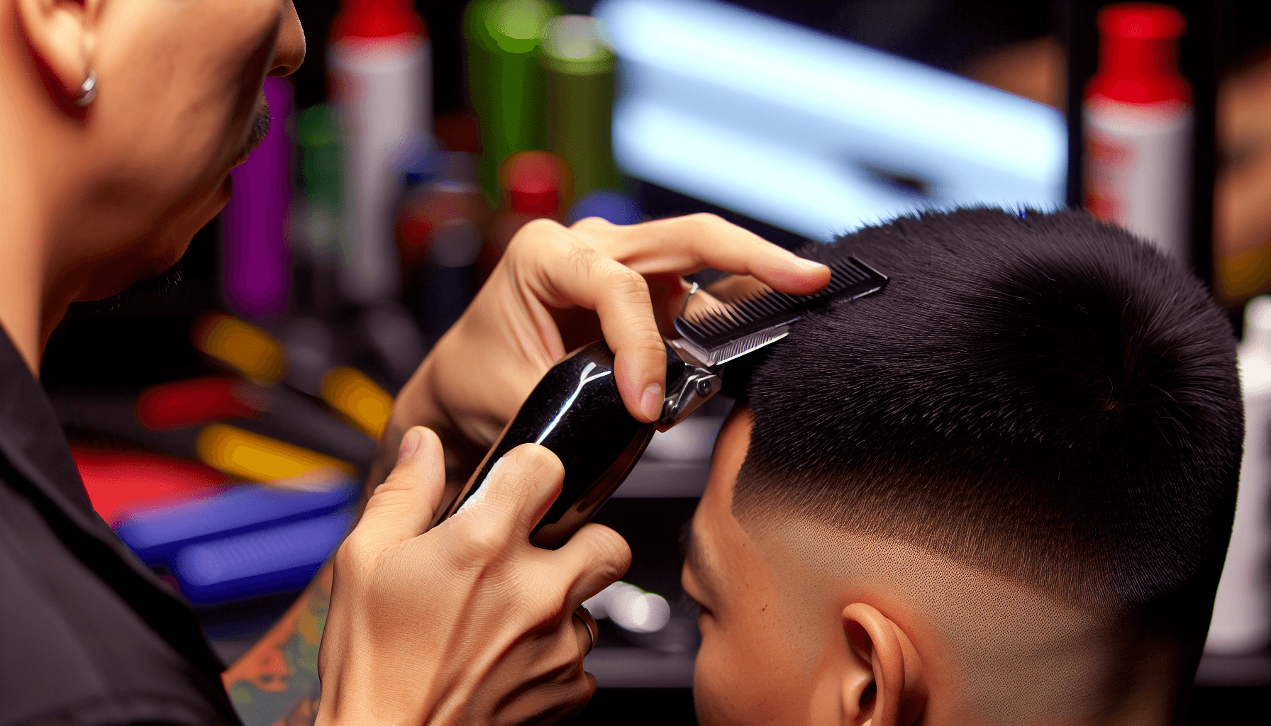 The Art of Hair Tapering