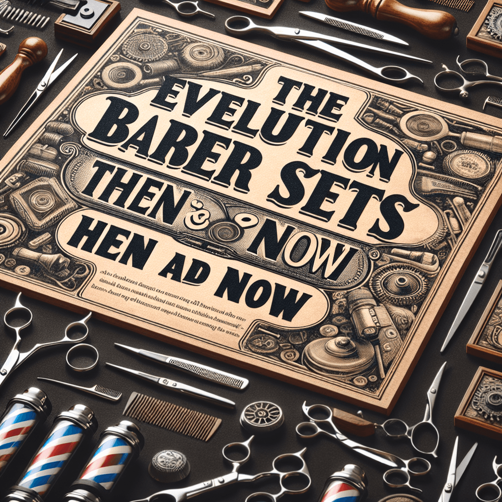 The Evolution of Barber Sets: Then and Now