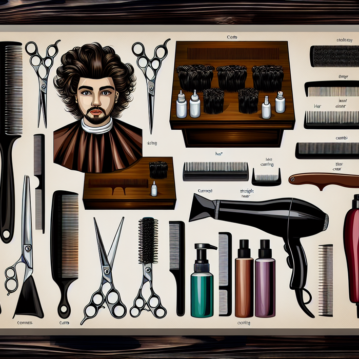 Tips for Managing Thick Hair with Barber Tools