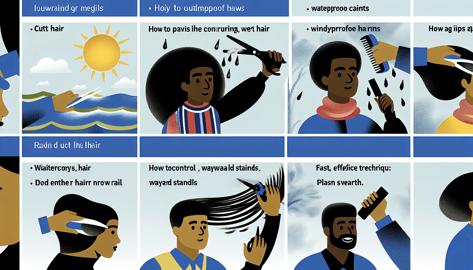 How to Cut Hair in Different Weather Conditions