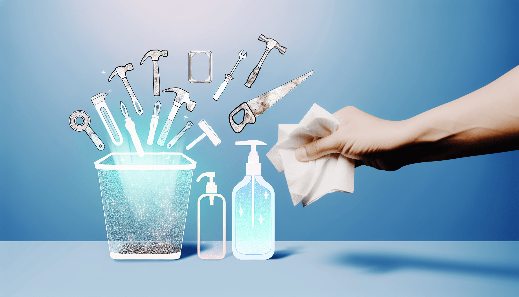 The Importance of Sanitizing Your Tools