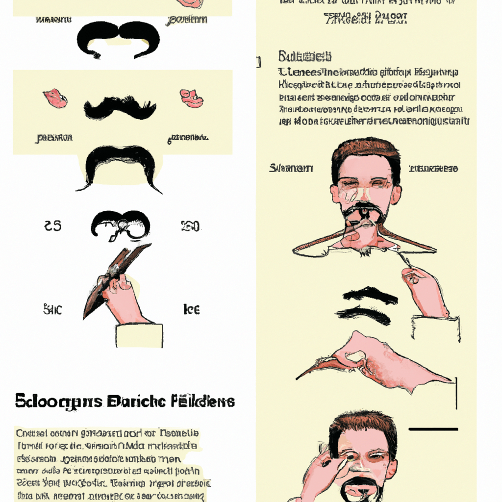 The Barber's Guide to Trimming and Shaping Mustaches-Barbersets.com, best quality barber supplier.