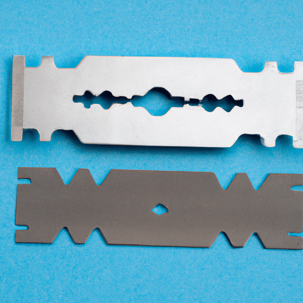 What is the difference between a singleedge and a doubleedge razor b