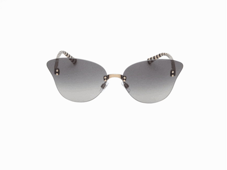 Giorgio Armani AR 6028 3002-11 - Matte Gold-Grey Gradient by Giorgio Armani for Women - 68-16-140 mm Sunglasses