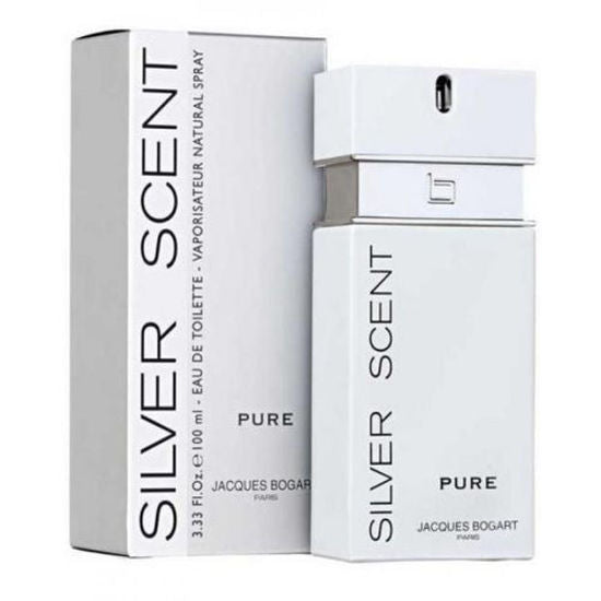 Silver Scent Pure by Jacques Bogart for Men - 3.3 oz EDT Spray