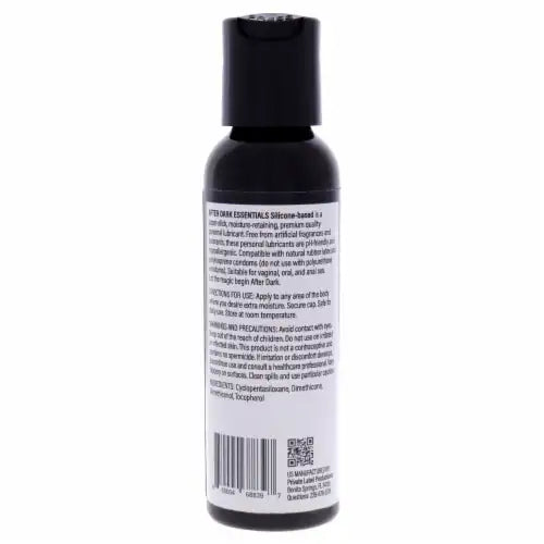 Lubrifiant personnel à base de silicone d'After Dark Essentials pour unisexe - Lubrifiant 2 oz