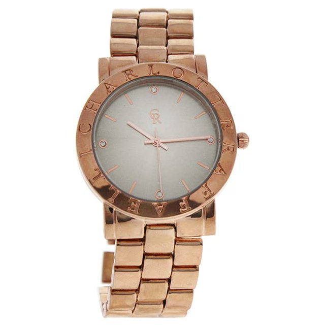 CRM002 Rose Gold Stainless Steel Bracelet Watch by Charlotte Raffaelli for Women - 1 Pc Watch