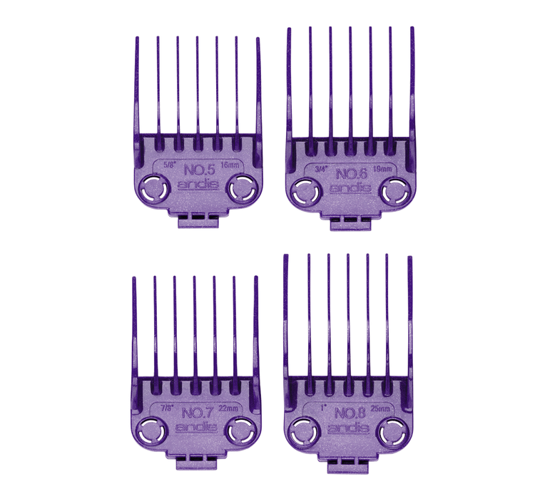 Andis Master Dual Magnet Grand ensemble de 4 peignes 