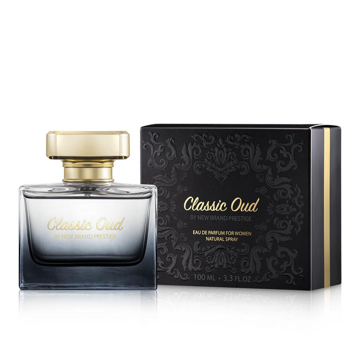 Classic Oud de New Brand para mujeres - Spray EDP de 3.3 oz