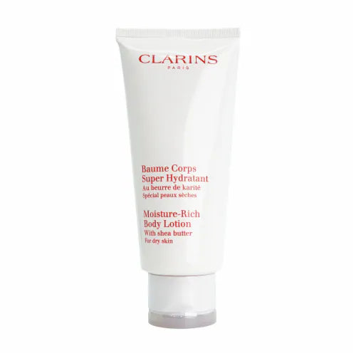 Loción corporal rica en humedad con manteca de karité (piel seca) de Clarins para unisex - Loción corporal de 6.5 oz