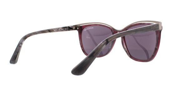 Guess GM 0745 69C Marciano - Burgundy Red-Grey-Grey by Guess for Women - 58-17-135 mm Sunglasses