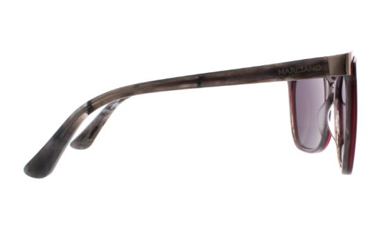 Guess GM 0745 69C Marciano - Burgundy Red-Grey-Grey by Guess for Women - 58-17-135 mm Sunglasses