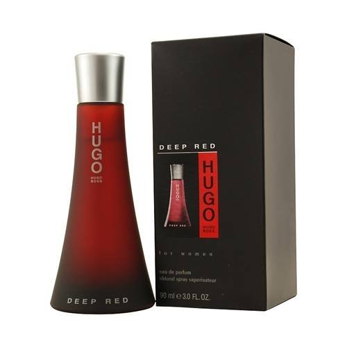 Hugo Deep Red de Hugo Boss para mujer - Spray EDP de 3 oz