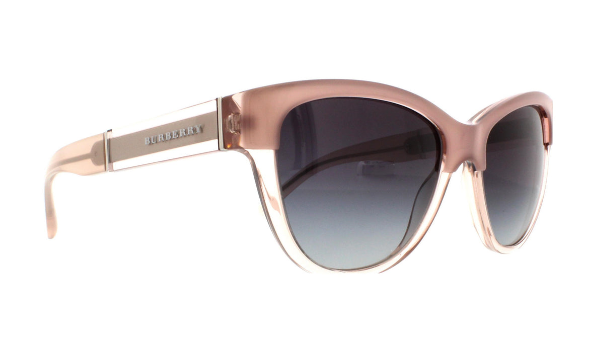 Burberry BE4206 3560-8G - Top Opal Nude On Nude-Grey Gradient de Burberry pour Femme - 55-17-140 mm Lunettes de soleil