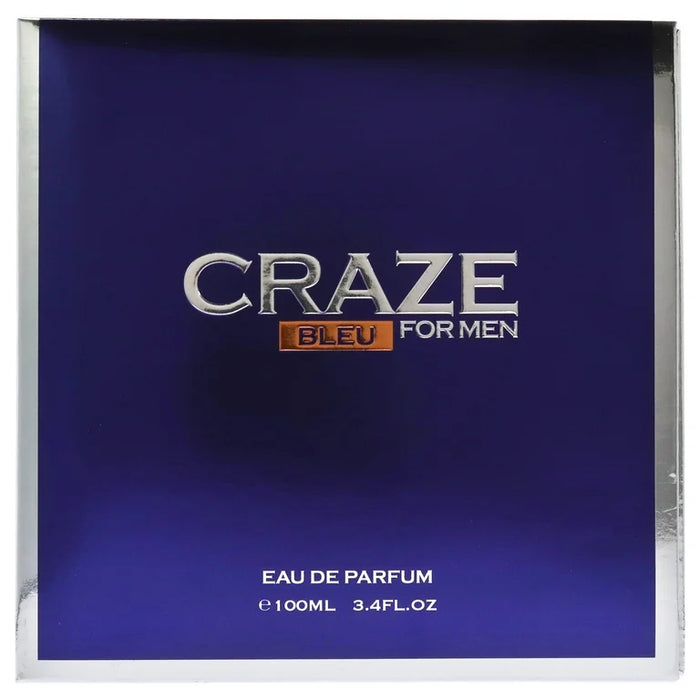 Craze Bleu by Armaf for Men - 3.4 oz EDP Spray