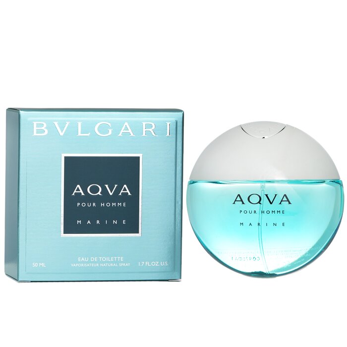 Bvlgari Aqva Marine de Bvlgari pour homme - Spray EDT de 1,7 oz (sans boîte)