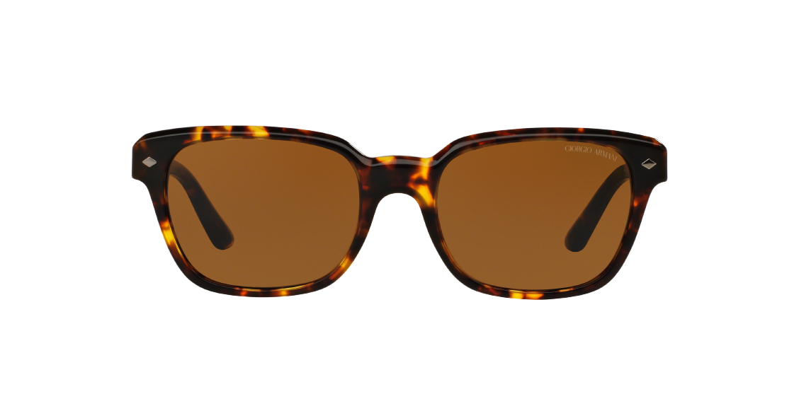 Giorgio Armani AR 8067 5092-53 Frames Of Life - Yellow Havana-Brown by Giorgio Armani for Men - 53-19-140 mm Sunglasses