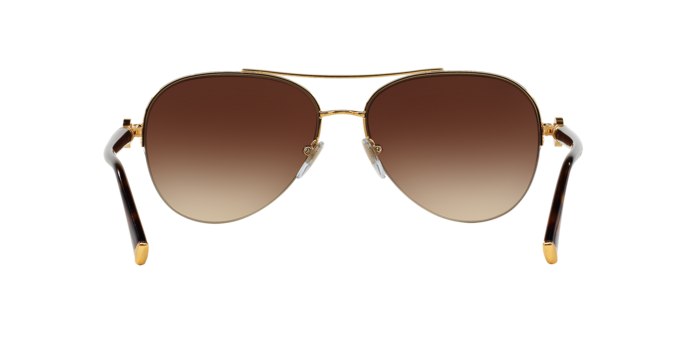 Bvlgari BV6068K 393-3B - Gold Plated-Brown Gradient by Bvlgari for Women - 59-16-135 mm Sunglasses