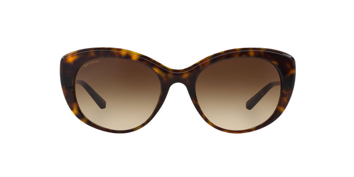 Bvlgari BV8141K 5193-13 - Dark Havana-Brown Gradient by Bvlgari for Women - 54-19-135 mm Sunglasses