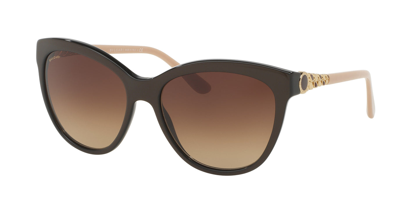 Bvlgari BV8158 897-13 - Cocoa Brown-Brown Gradient by Bvlgari for Women - 57-17-140 mm Sunglasses