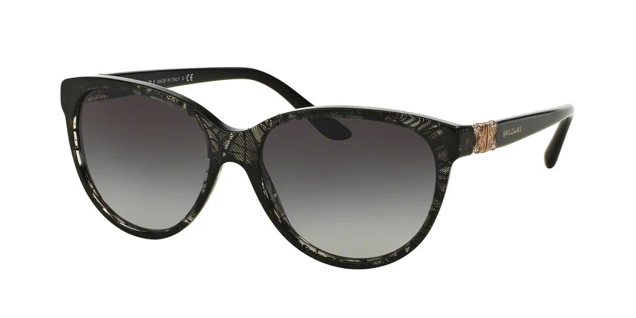 Bvlgari BV8158 5366-8G - Variegated Black-Grey Shaded by Bvlgari for Women - 57-17-140 mm Sunglasses