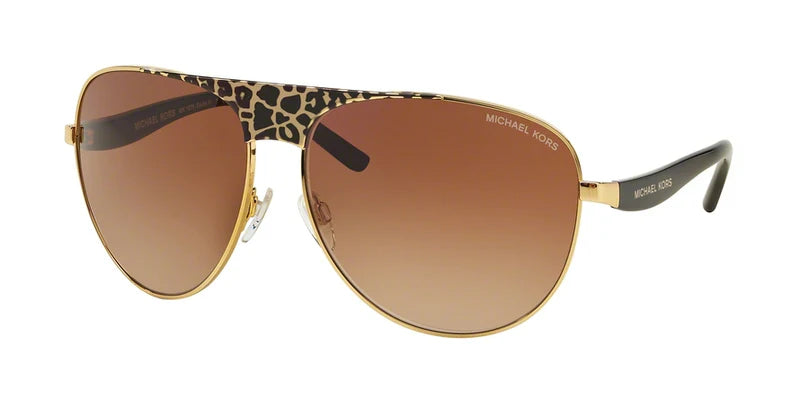 Michael Kors MK 1006 1057R5 Sadie II - Black Gold Leopard-Black -Gold by Michael Kors for Women - 62-14-125 mm Sunglasses