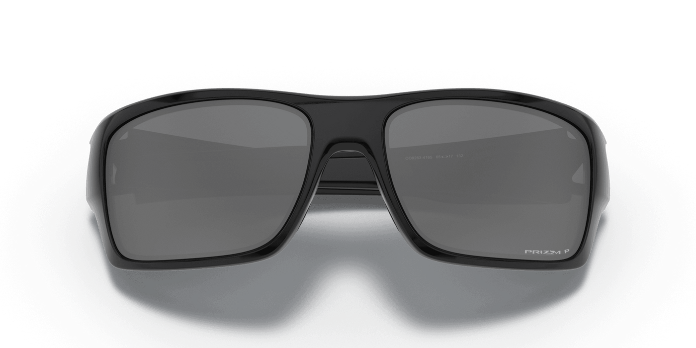Oakley Turbine OO9263-06 - Polished Black-Prizm Daily Polarized by Oakley for Men - 65-17-132 mm Sunglasses