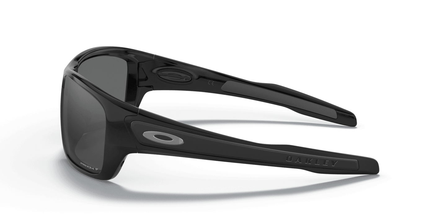 Oakley Turbine OO9263-06 - Polished Black-Prizm Daily Polarized by Oakley for Men - 65-17-132 mm Sunglasses