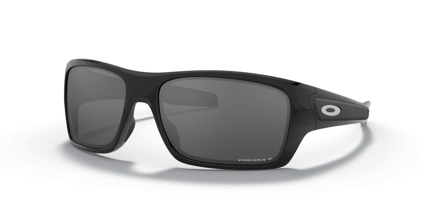 Oakley Turbine OO9263-06 - Polished Black-Prizm Daily Polarized by Oakley for Men - 65-17-132 mm Sunglasses