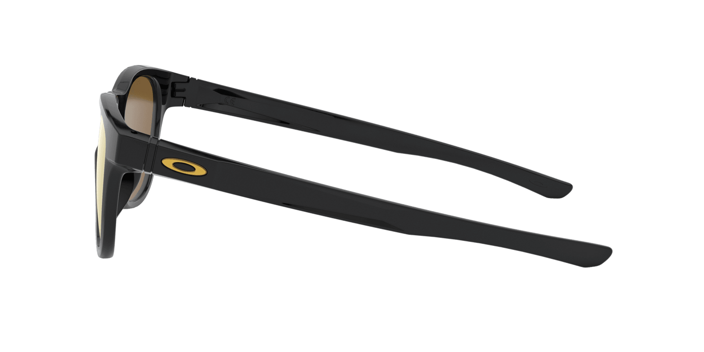 Oakley Stringer OO9315-04 - Polished Black-24k Iridium by Oakley for Men - 55-16-145 mm Sunglasses