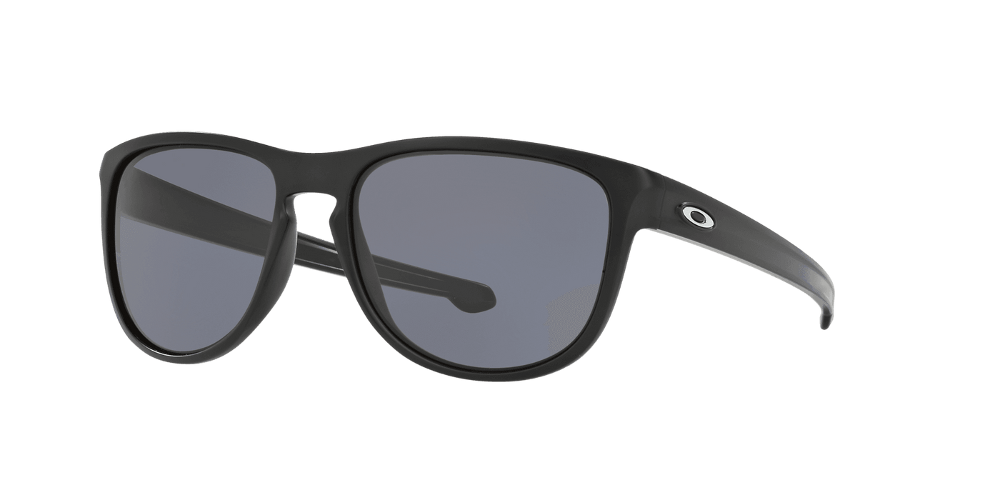 Oakley Sliver R 009342-01 - Noir Mat-Gris par Oakley pour Unisexe - Lunettes de soleil 57-17-140 mm