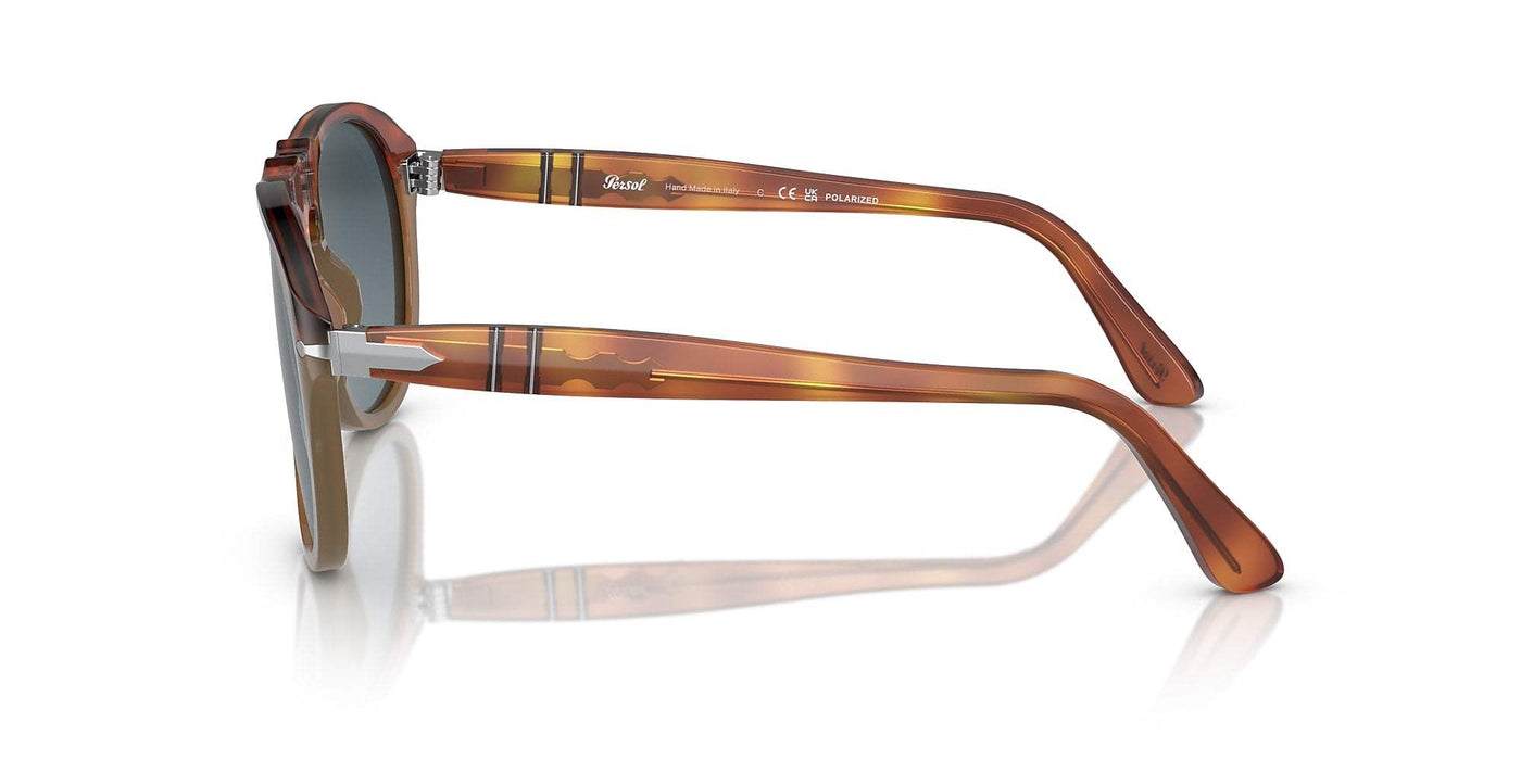 Persol PO3007S 1025-56 - Resina e Sale-Blue by Persol for Unisex - 50-18-145 mm Sunglasses