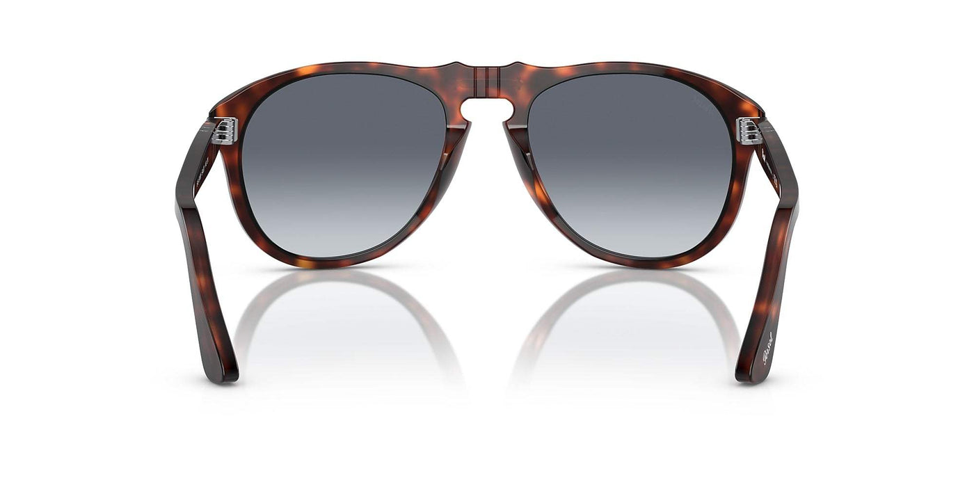 Persol PO649 24-86 - Havana-Grey-Green Faded by Persol for Unisex - 54-20-140 mm Sunglasses