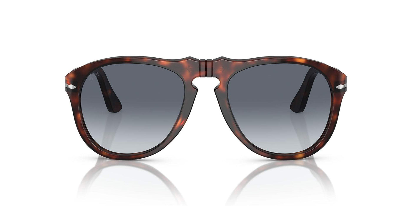 Persol PO649 24-86 - Havana-Grey-Green Faded by Persol for Unisex - 54-20-140 mm Sunglasses