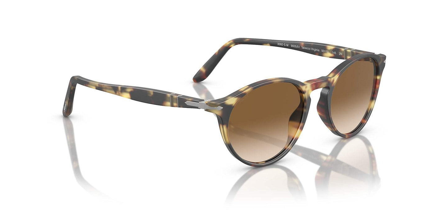 Persol PO3019S 985-W4 - Tabacco Virginia-Brown Gold by Persol for Unisex - 52-18-140 mm Sunglasses