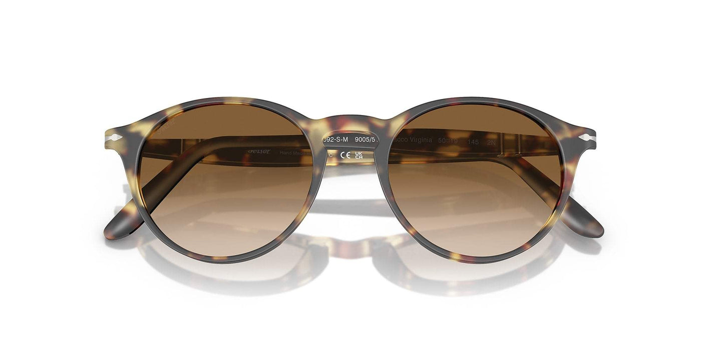 Persol PO3019S 985-W4 - Tabacco Virginia-Brown Gold by Persol for Unisex - 52-18-140 mm Sunglasses