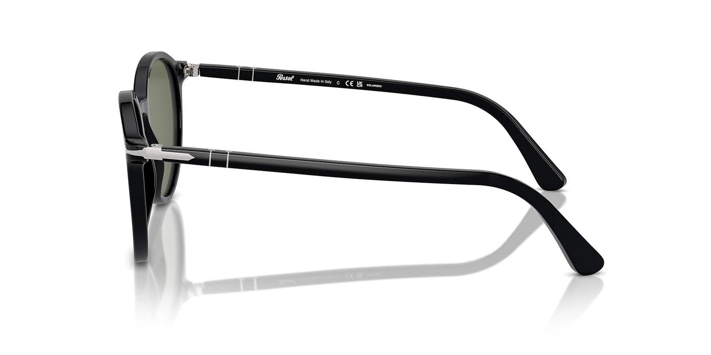 Persol PO3125S 95-58 Reflex Edition - Black-Grey Polarized by Persol for Unisex - 49-19-140 mm Sunglasses