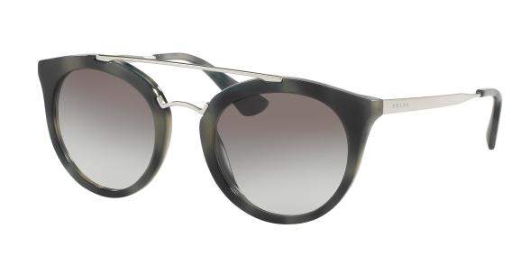 Prada SPR 12Q USI-0A7 - Striped Grey-Grey Gradient by Prada for Women - 54-18-135 mm Sunglasses