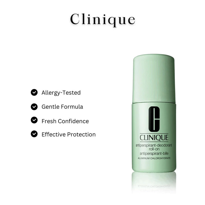 Clinique Anti-perspirant Deodorant Roll-on by Clinique for Men - 2.5 oz Deodorant Roll-On