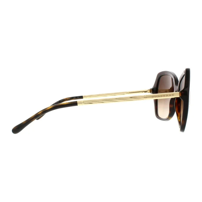 Burberry BE 4193 3002-13 - Dégradé Marron Havane Foncé par Burberry pour Femme - 57-17-135 mm Lunettes de soleil