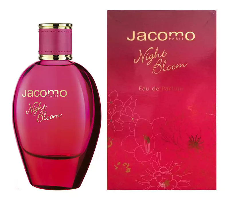 Night Bloom de Jacomo para mujeres - Spray EDP de 3,4 oz