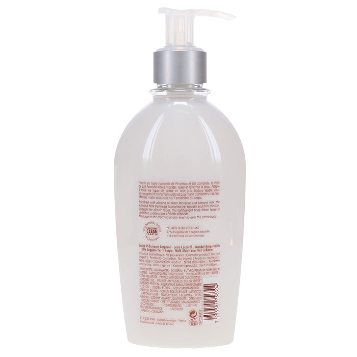 Voile de lait d'amande de LOccitane pour unisexe - Lait corporel 8 oz