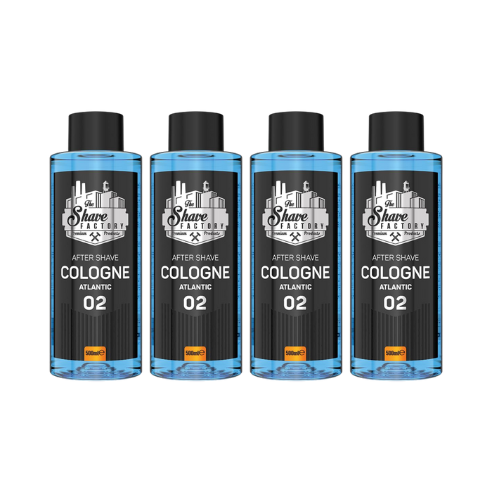 The Shave Factory No. 2 Atlantic Aftershave Cologne (Multipack)