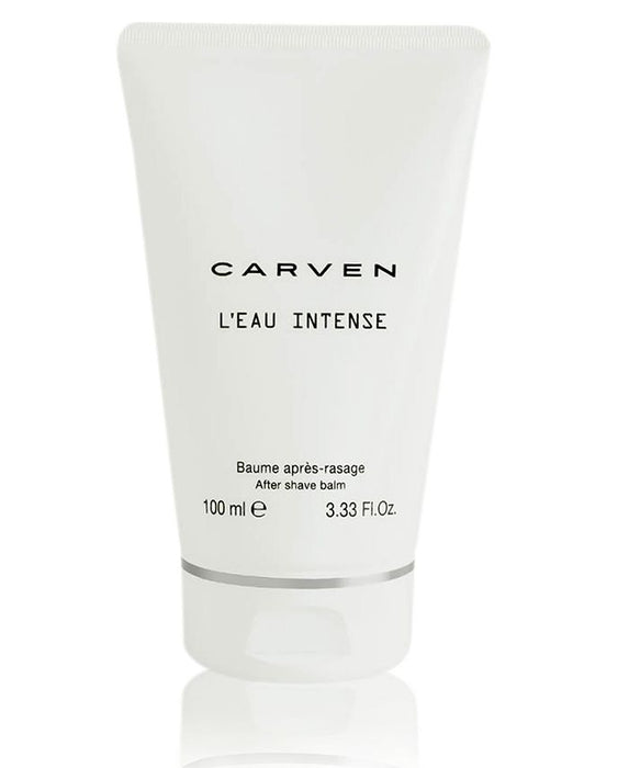 LEau Intense de Carven pour hommes - Coffret 2 pièces Spray EDT 1,66 oz, Baume après-rasage 3,33 oz