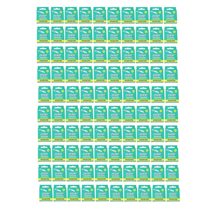Derby Professional Single Edge Razor Blades Hanging - Multipack