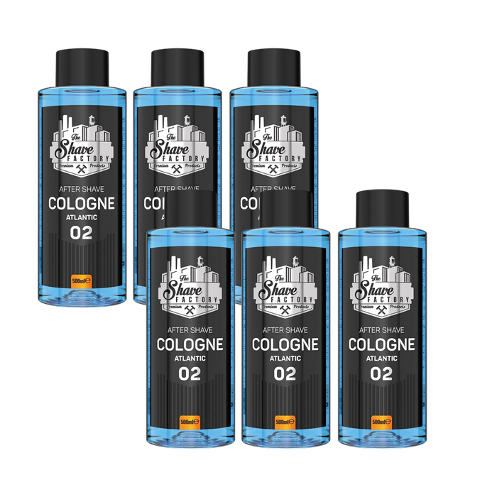 The Shave Factory No. 2 Atlantic Aftershave Cologne (Multipack)
