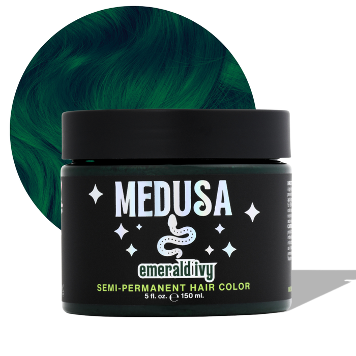 Medusa Hair Color | Emerald Ivy