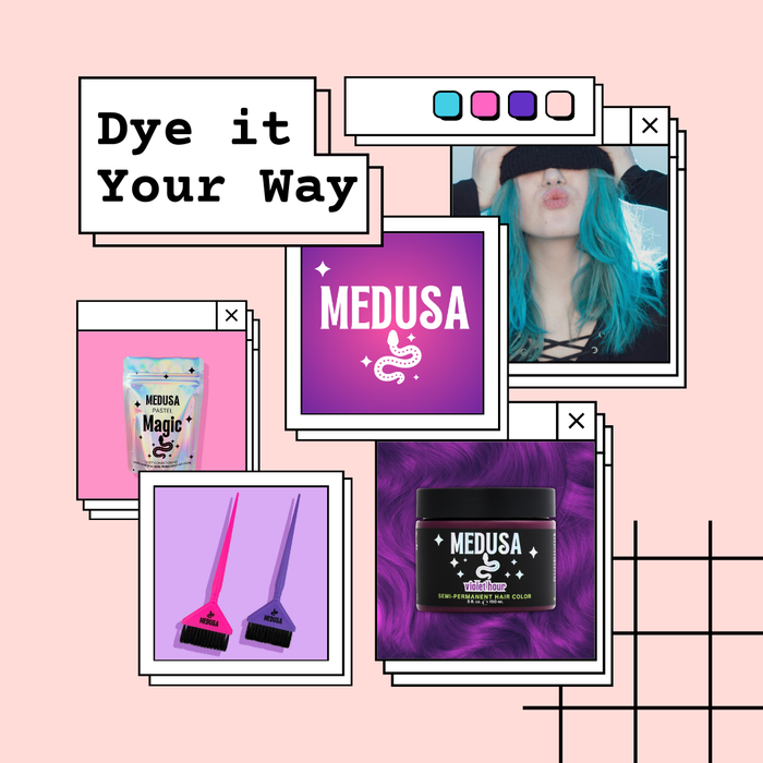 Medusa Hair Color | Emerald Ivy